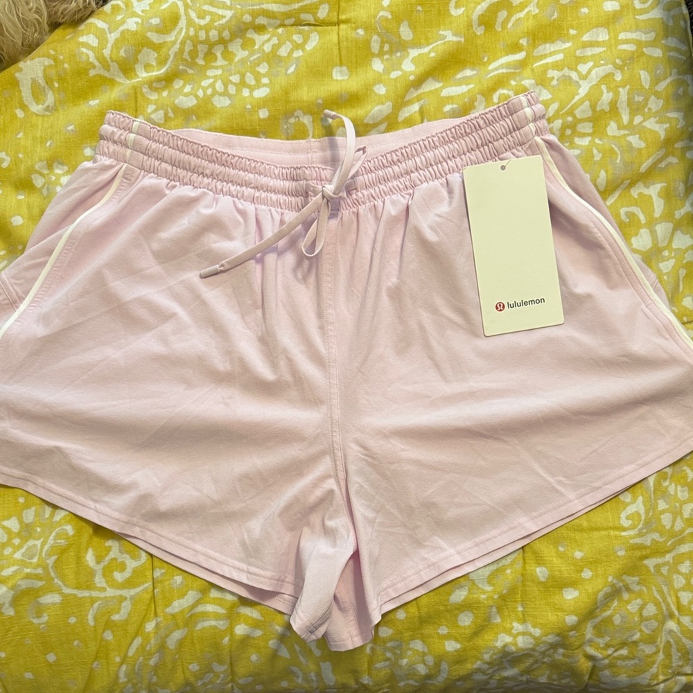 lululemon athletica Light Pink Athletic Shorts